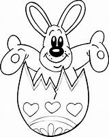 Easter Coloring Bunny Egg Pages Jesus Printactivities Kids Color Printables Print Eggs Happy Popular Pascua Printable sketch template