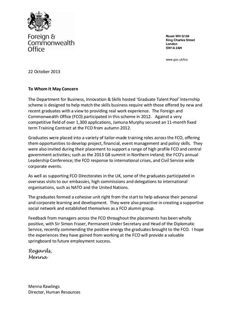placement reference letter template  menna sign