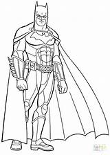 Coloring Pages Arkham Batman Knight Getcolorings sketch template