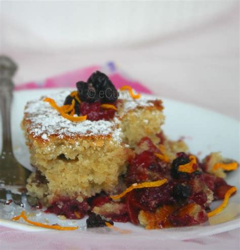 fruit and berry spoon cake ecurry the recipe blog