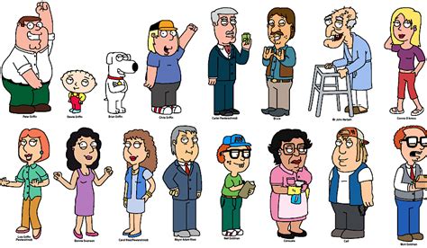 channel  news family guy characters art collectibles mixed media collage trustalchemycom