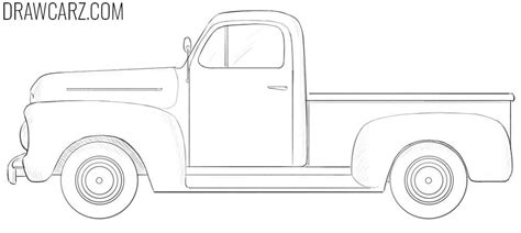 draw   ford truck