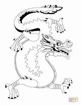 Dragon Coloring Chinese Pages China Drawing Printable Ancient Head Japanese Popular sketch template