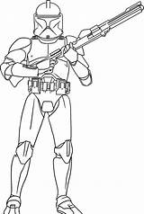 Wars Star Coloring Pages Soldiers Para Colorir Drawings Salvo sketch template