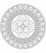 Therapy Mandalas Coloring sketch template