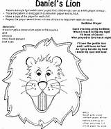 Daniel Den Lions Coloring Pages Preschool Lion Printable School Sunday Crafts Spot Craft Church Childrens Search Google sketch template