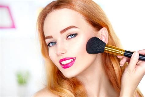 how to properly apply blush 9 tips for every face shape