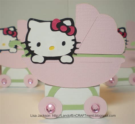 land  encraftment  kitty baby shower favors