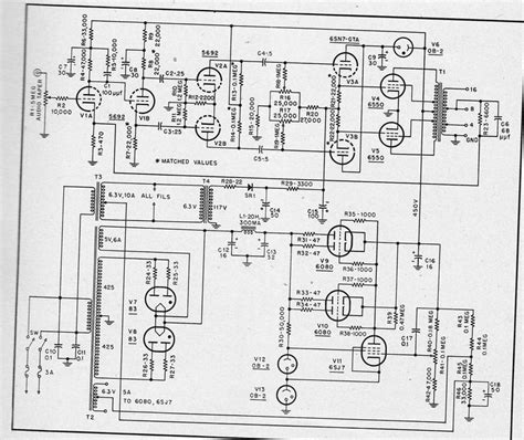 monoblock amplifier circuit diagram
