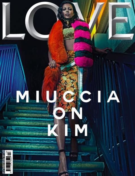 kim kardashian in love magazine bare bottom in the air