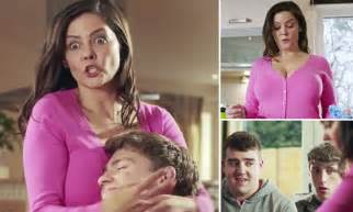 irn bru advert that shows mother trying to seduce her teenage son s