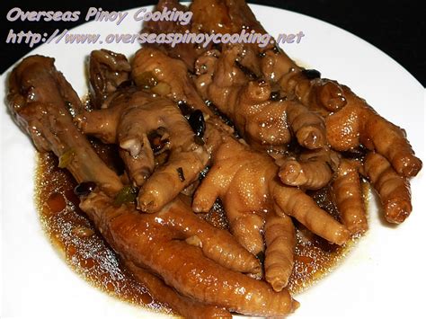 braised chicken feet chicken feet asado filipino recipe