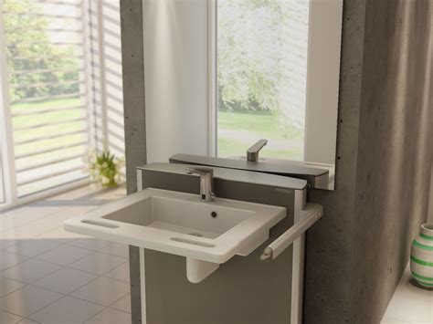 accessible height adjustable hand wash basins ea mobility