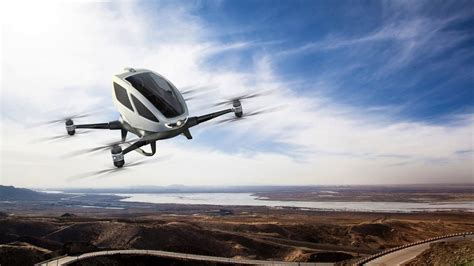 ehangs autonomous helicopter promises  fly    pilot required  verge