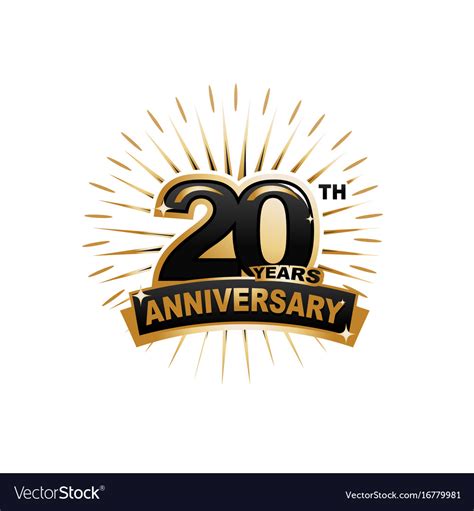 anniversary royalty  vector image vectorstock