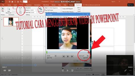 tutorial lengkap  menggabungkan  video jadi   powerpoint
