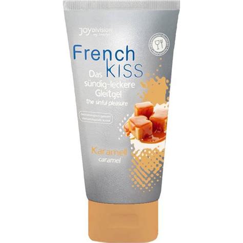 French Kiss Gel Sexo Oral Caramelo 75ml Gel Sexshop