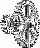 Gears Gear Drawing Steampunk Clipart Mechanical Etc Clip Cogs Usf Edu Drawings Wheel Cog Tattoo Gif Witton Half Vintage Getdrawings sketch template