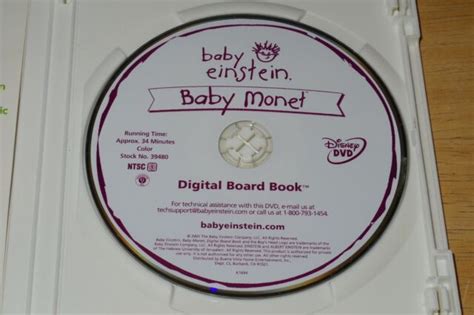 disney baby einstein baby monet discovering seasons dvd  age