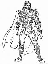 Avengers Pages Coloring4free Coloring Thor Related Posts sketch template