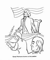 Washington George Coloring Pages Congress Drawing Usa Continental Presidents Second Printables President Getdrawings Go sketch template