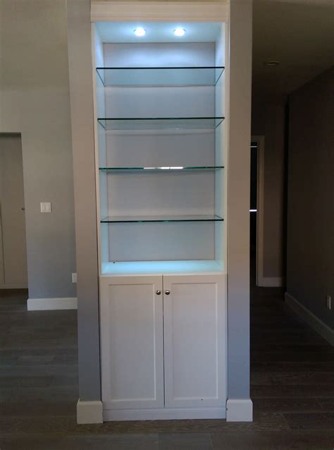 Display Cabinet Glass Shelves Indian Wells Ca › Custom Closets And