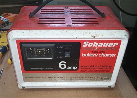volt schauer battery charger schematic