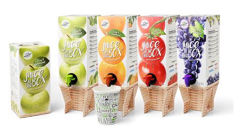 Spouted Juice Boxes Fruit Juice Boxes