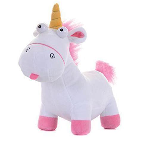 fluffy unicorn medium despicable  soft plush toy  character