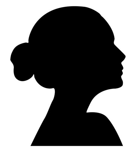 woman face silhouette clipart pin  shower ideas boddeswasusi