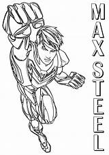 Coloring Pages Steel Max sketch template