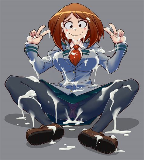 uraraka bukakke commission by patrickdja hentai foundry