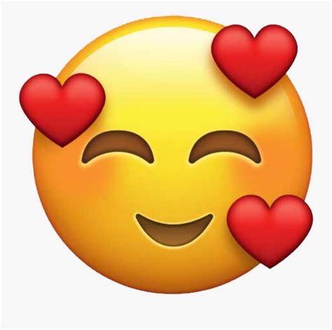 Emoticon Heart Sticker Love Emoji Png Free Photo Clipart