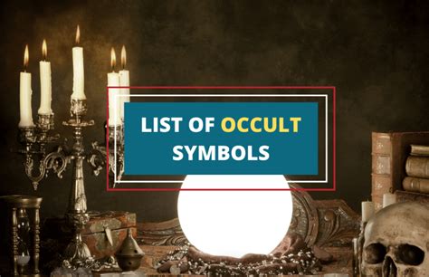 top  occult symbols   surprising meaning
