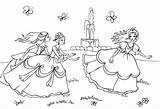 Princesas Colorear Colorare Principesse Colorkid Princesses sketch template
