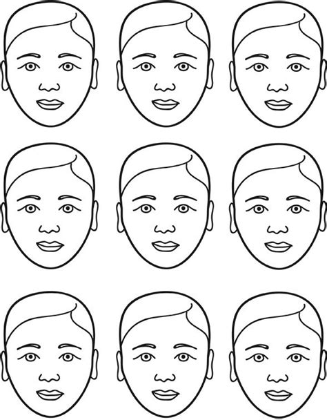 printable face painting stencils customize  print