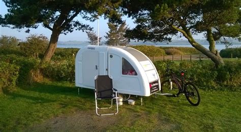 lightweight bicycle micro camper tow   bicycle
