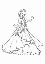 Fargelegge Princesse Coloriage Bilde Prinsesse Para Colorear Danse Danser Princesa La Dibujo Dibujos Imprimer Esta Bailando Fargelegging Dessin Imprimir Imágenes sketch template