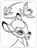 Bambi Disneyclips Admiring Overhead sketch template