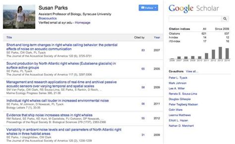 google scholar citations  profile scholars work