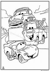 Coloring Cars Pages Disney Boys Comments Getcolorings sketch template