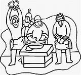Jesus Pilate Coloring Pages sketch template