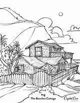 Coloring Beach Pages Newport Cove Conservancy Crystal Courtesy sketch template