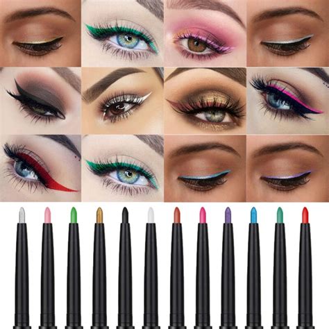 colors highlighter eyeshadow pencil cosmetic glitter eyeliner  eyeshadow  eye shadow