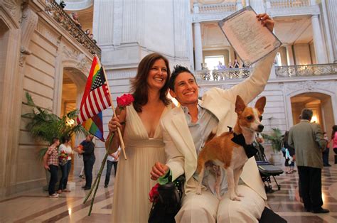 California Couples Line Up To Marry After Stay On Same Sex Marriage Is