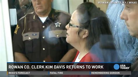 Kim Davis Kentucky On Hook For Legal Fees In Gay Marriage