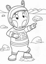 Backyardigans Coloring Pages sketch template