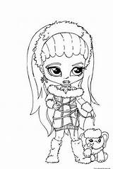 Monster High Coloring Pages Printable Abbey Print Bominable Girl Frankie Stein Kids Lagoona Blue Little Baby Color Tegninger Fargelegge Sheets sketch template