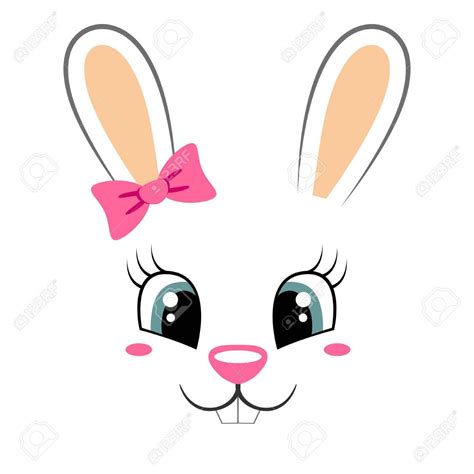 cute bunny  pink bow girlish print  rabbit face   shirt