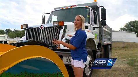 snow plow driver will soon have shovels thrown at her youtube